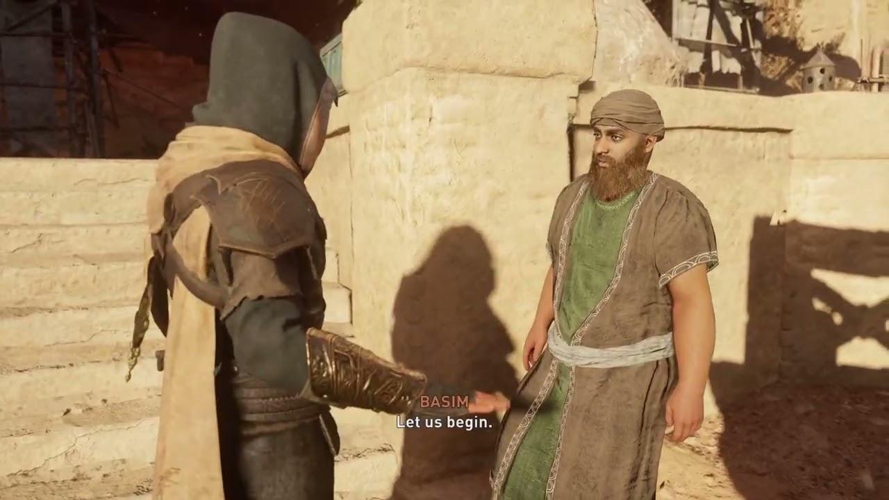 AC Mirage Valley of Memory: Player of Games Contract (Toxic Shroud Outfit)
