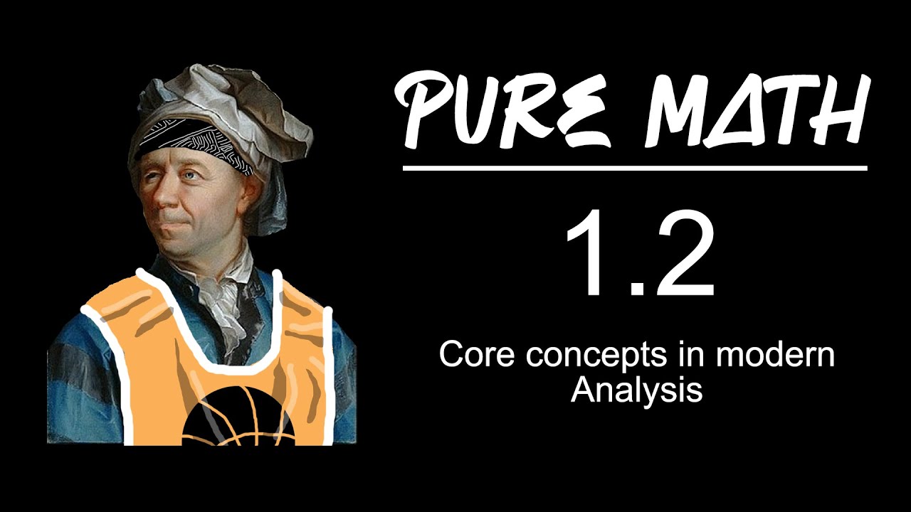 Pure Math - 1.2 Core concepts in modern Analysis