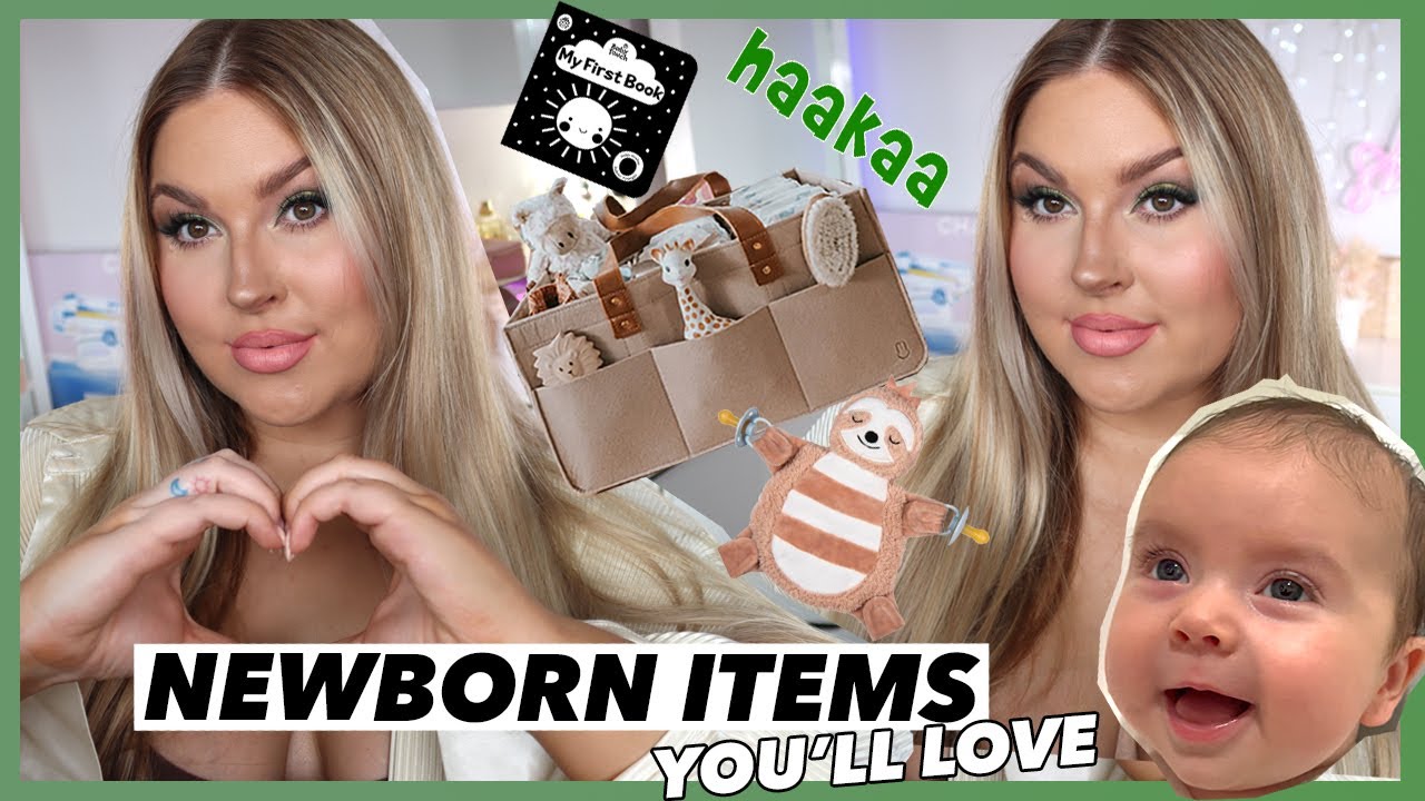 NEWBORN MUST HAVES 👶🏻 items that made our lives easier as first time parents! ⭐