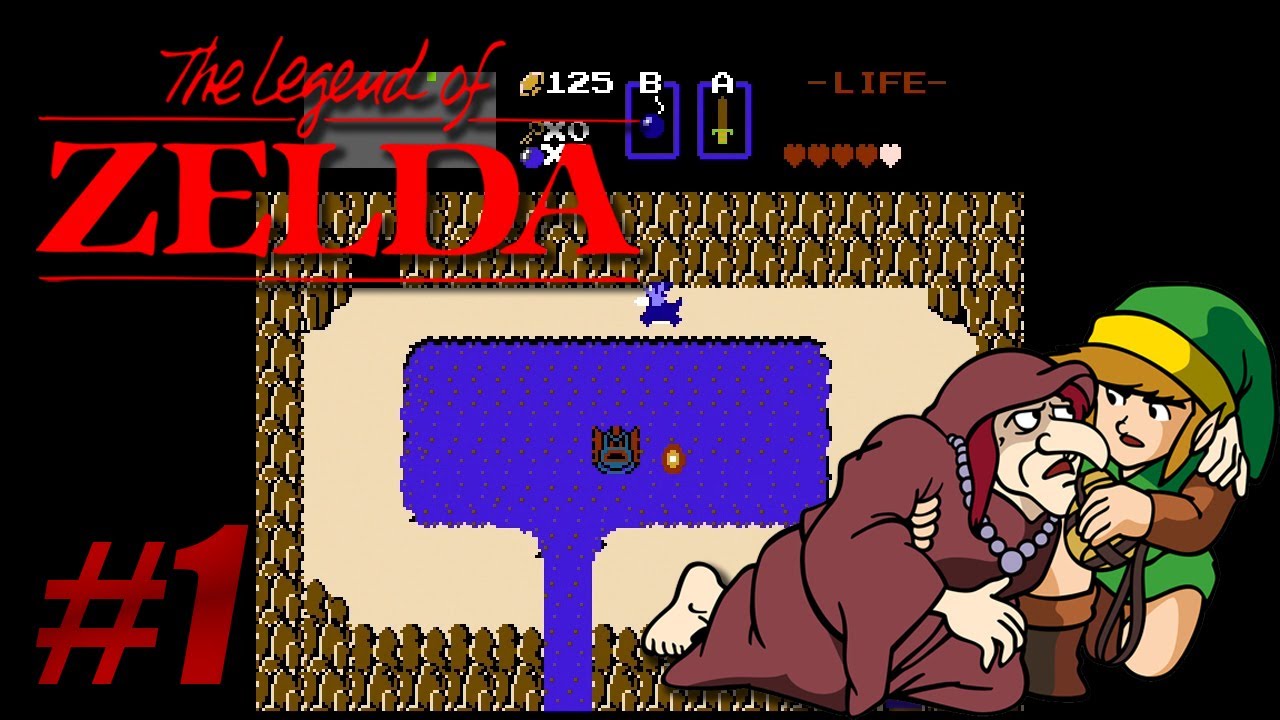 The Legend of Zelda (NES) Walkthrough Part 1 -  Overworld Collection