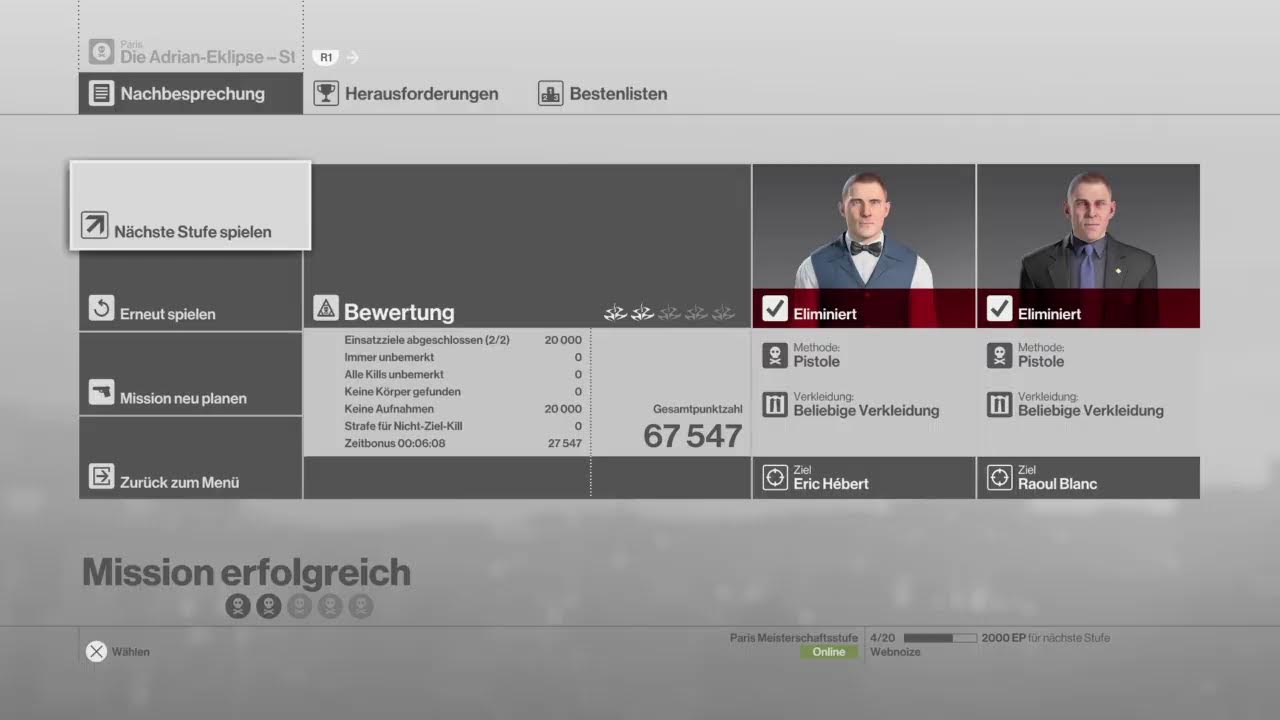 Code №47 - Einmal um die Welt - HITMAN tm Herausforderungen