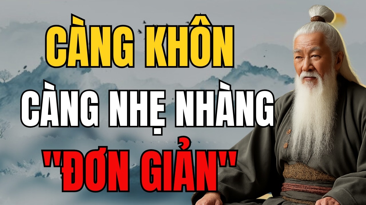CỔ NHÂN DẠY: Người Trí Tuệ Không Phức Tạp, Họ Chọn Sống Đơn Giản | Tinh Hoa Cổ Nhân