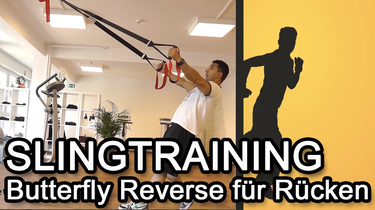 Slingtraining / TRX - Oberer Rücken mit Butterfly Reverse