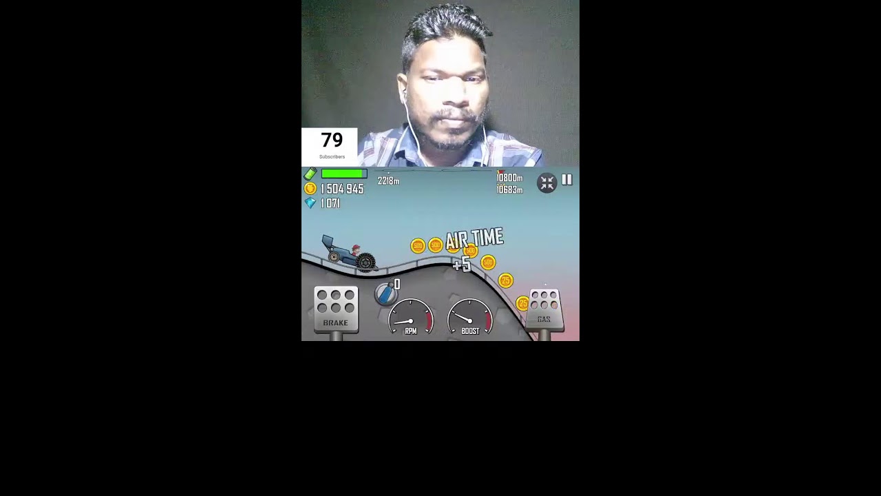 Hill climb racing games live streaming #bgmi  #livestream #shortvideo #hillclimbracing #gaminglife