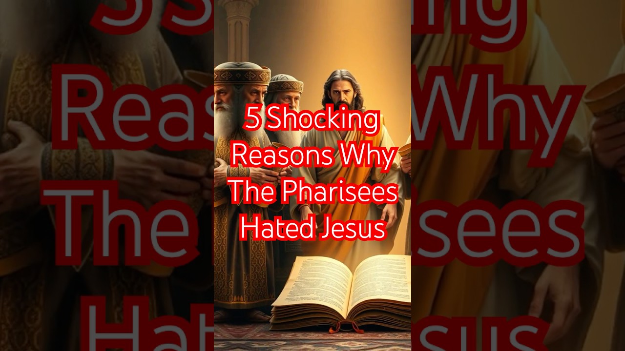 5 Shocking Reasons Why The Pharisees Hated Jesus #Pharisees #JesusChrist #BibleFacts #ChristianFaith