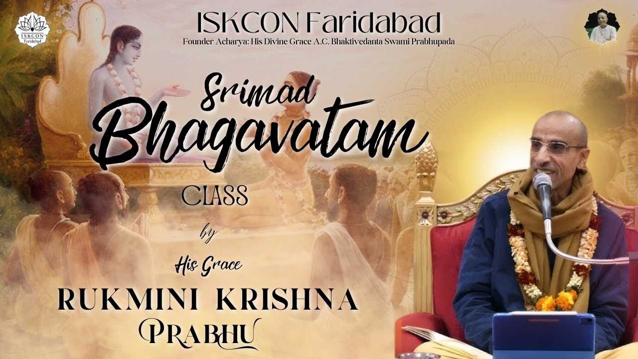 HG Rukmini Krishna Prabhu || SB 4.22.41 || ISKCON FARIDABAD || 18th January 2026