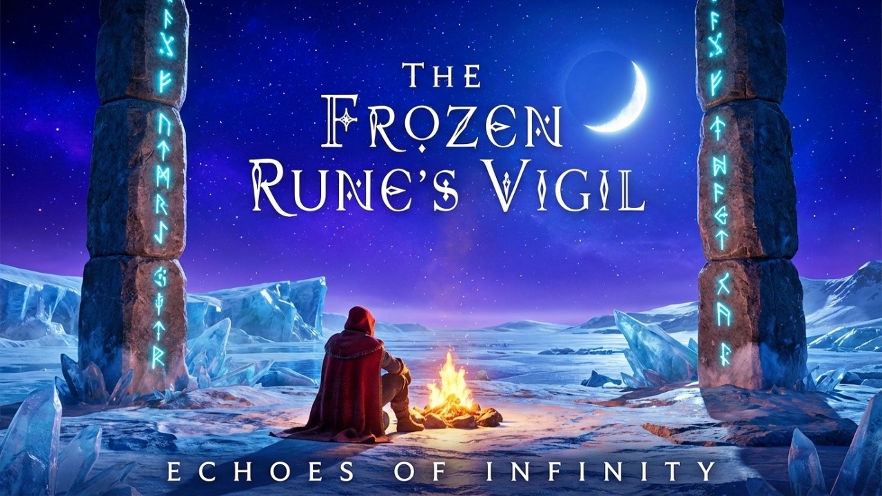 The Frozen Rune's Vigil | Fantasy Celtic Ambience | Relaxing Music [No Ads]