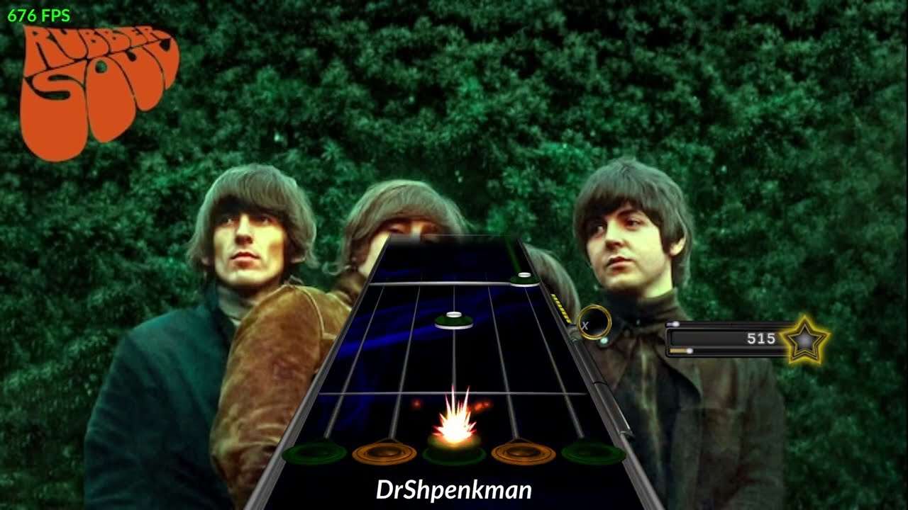 The Beatles - Run For Your Life (Clone Hero FC Expert) (BASS)