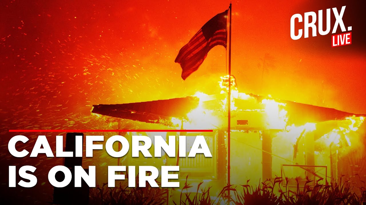 California Wildfire Live | LIVE Firefighters Struggle To Contain Palisades Fire | LA Wildfires LIVE