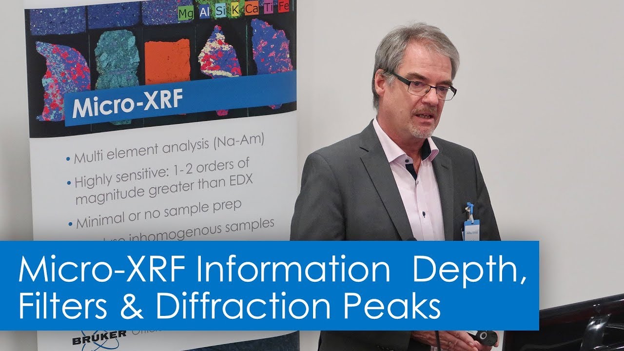 Micro-XRF Information Depth, Primary Filters & Diffraction Peaks