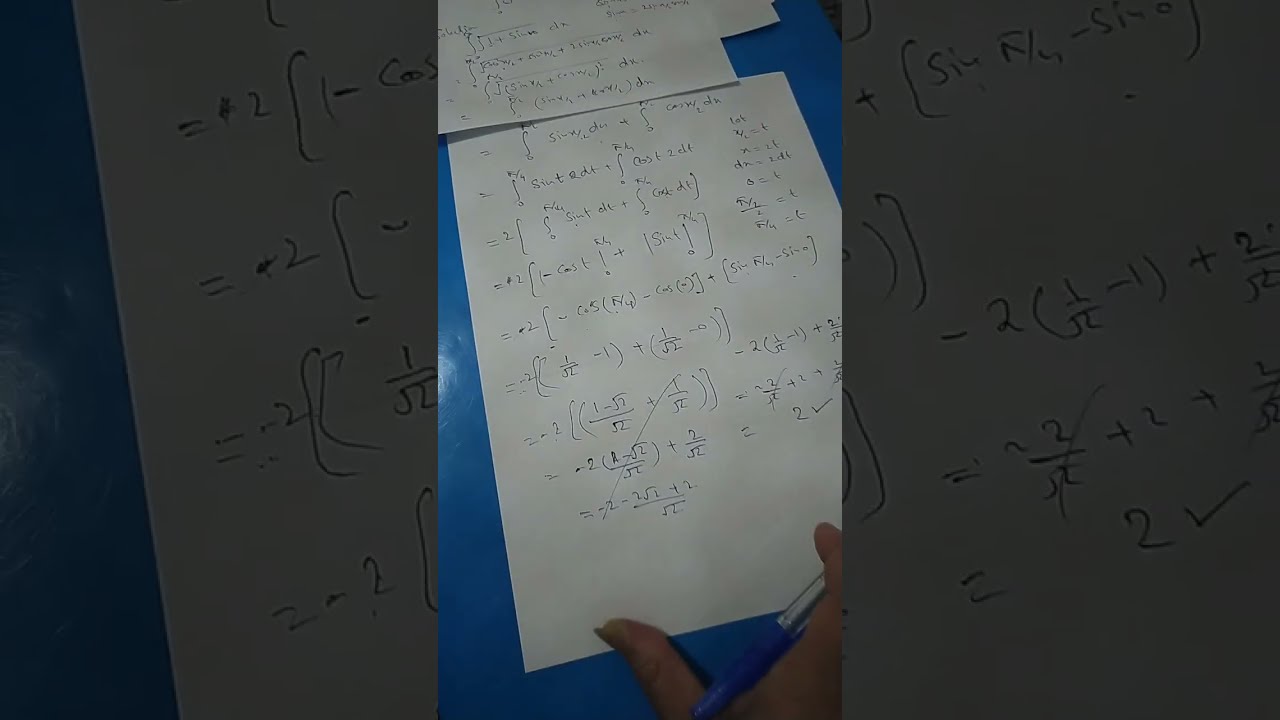 RBSE Solution for class 12th maths exercise 10.2 question no (1,5) Definite integral 