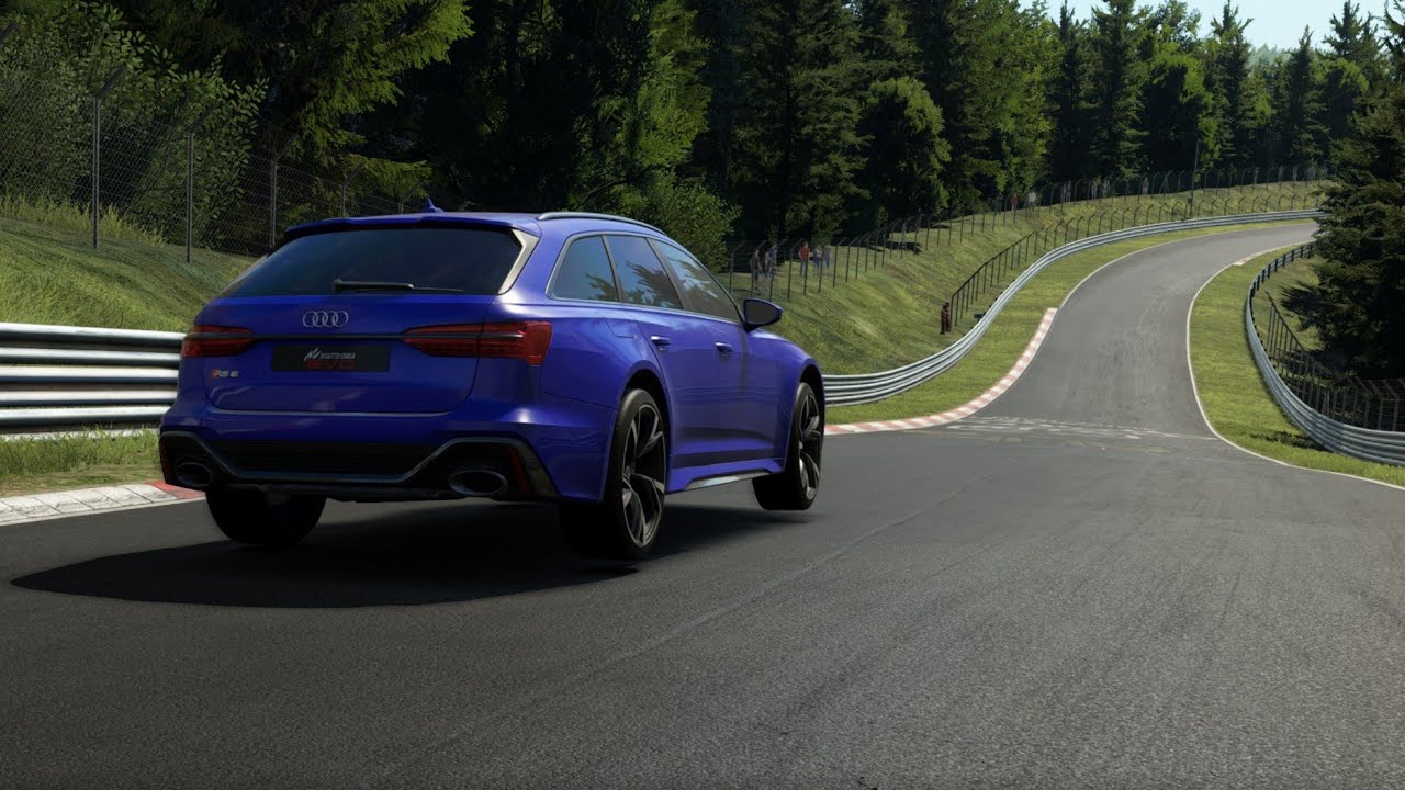 Audi RS6 Nurburgring drive (Assetto Corsa Evo)
