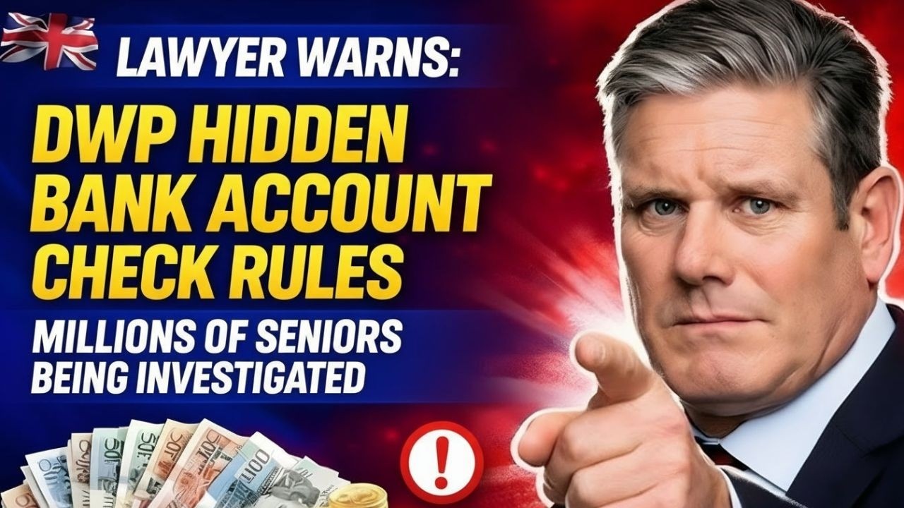 Lawyer Warns: DWP Hidden Bank  Account Check Rules Millions of Seniors Being Investigated