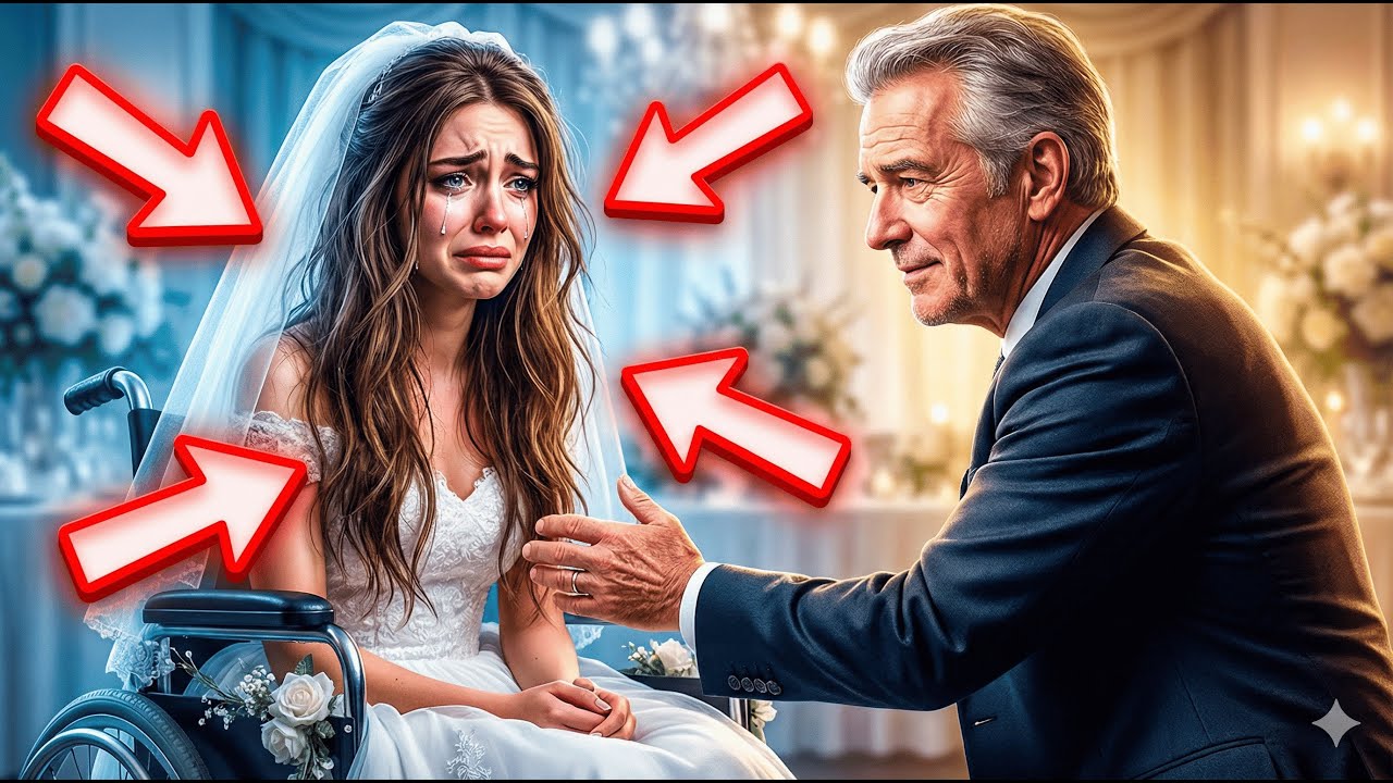 La novia paralítica fue abandonada en el altar — hasta que el padre adoptivo cambió su destino.