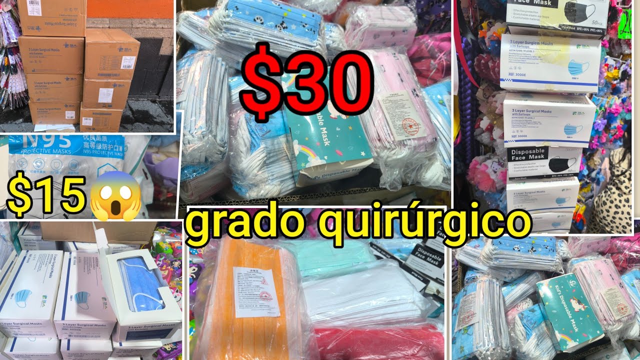 Un mundo 🌍 de cubrebocas 😷😷😷😷 grado quirúrgico a excelentes precios 