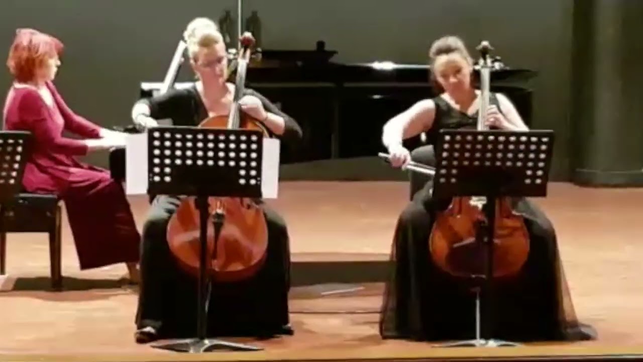 Georgy Bazilevsky- Berceause for two cellos and piano