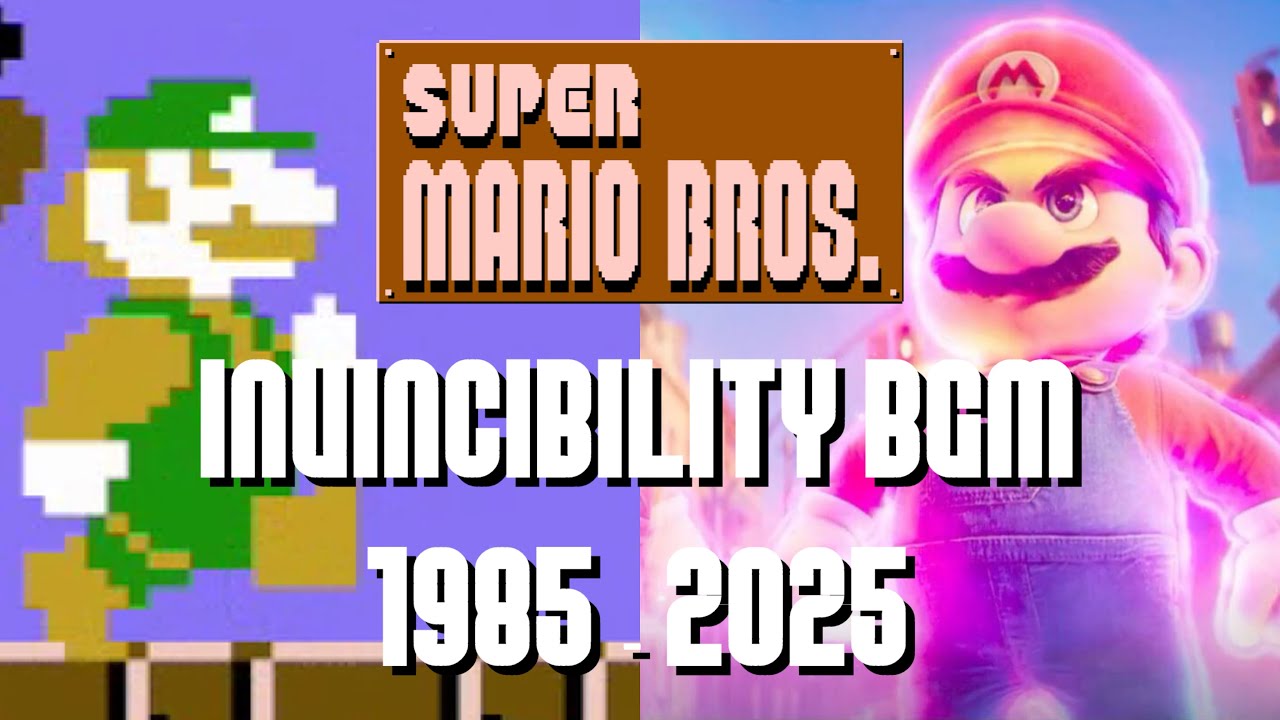 Every Time the Invincibility Theme was Recreated