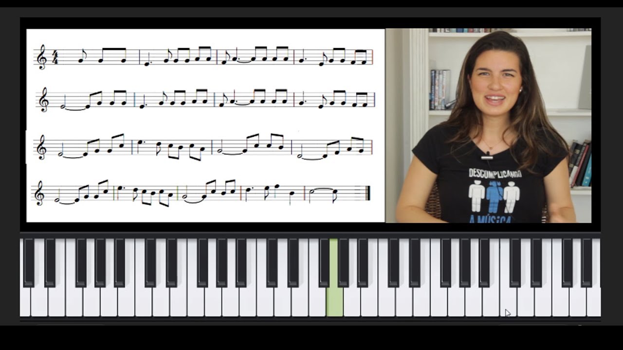 Como tocar qualquer música na partitura! (Teclado)