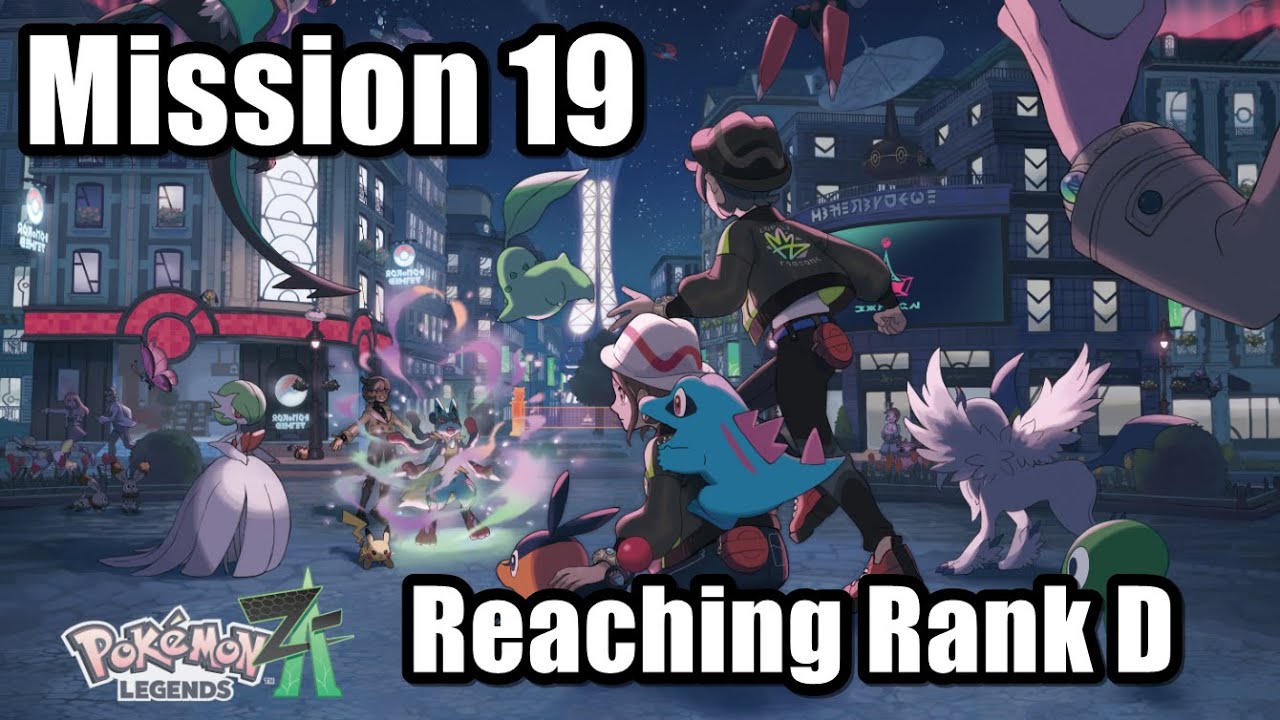 Pokemon Legends ZA | Mission 19 Reaching Rank D
