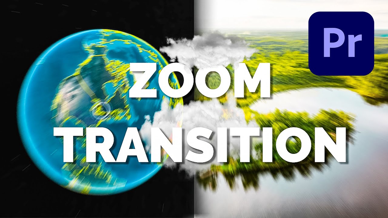 EASY Earth Map ZOOM IN EFFECT TRANSITION in Premiere Pro | Tutorial