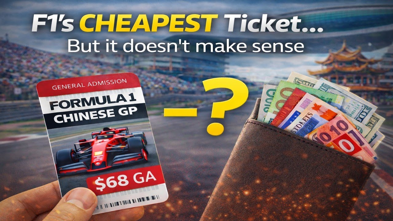 F1's CHEAPEST Ticket... But it doesn't make any sense?