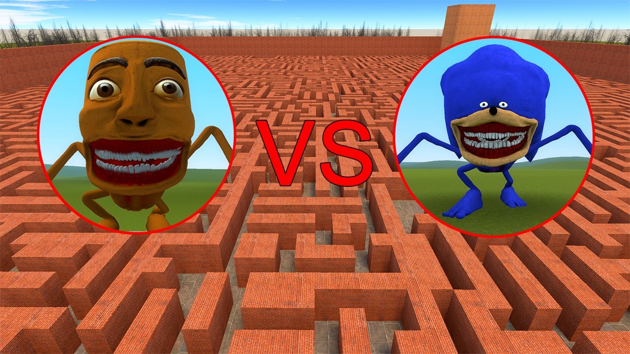 SONIC TAPE VS SAHUR TAPE VS SCP-096 IN Garry’s Mod !