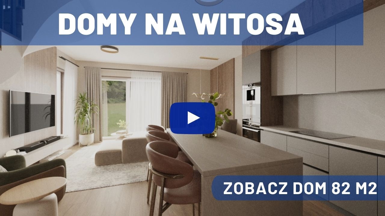 Domy na Witosa Radzymin – spacer 3D po 82-metrowym nowoczesnym domu | jak urządzić dom od dewelopera