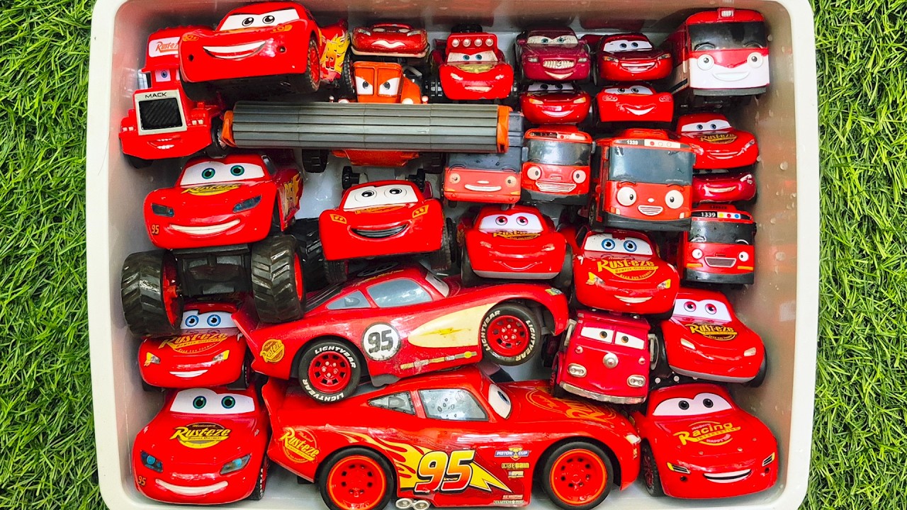 Disney Pixar Cars Unboxing Review | Full Lightning McQueen, Tow Mater, Doc Hudson, Sally, Mack