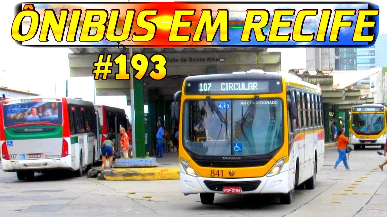 #193 Terminal Cais de Santa Rita ( parte 1 )  movimentação de ônibus em Recife