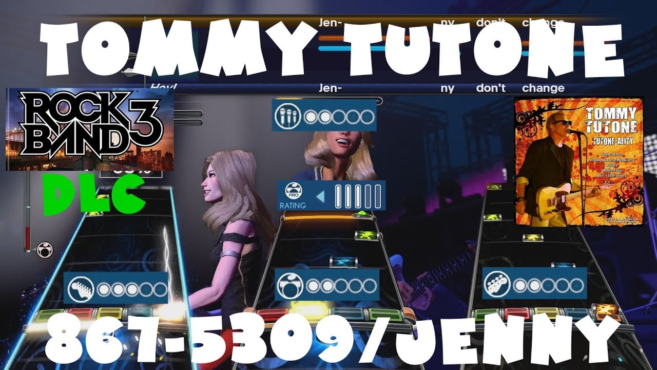 Tommy Tutone - 867-5309/Jenny - Rock Band 3 DLC Expert Full Band (April 19th, 2011)