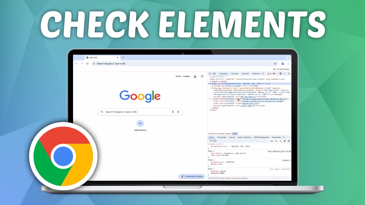 Как посмотреть элементы сайта в Google Chrome &mdash; Инспектирование элементов в Chrome
