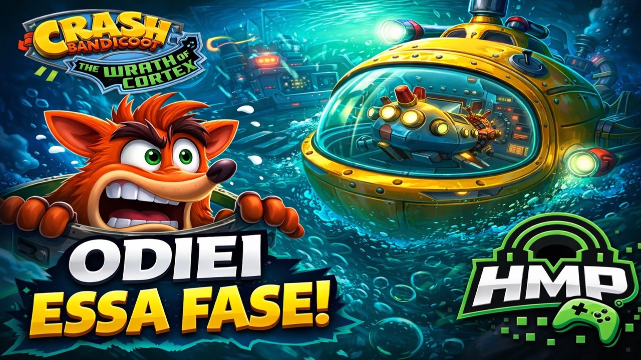 EITA FASE AQUATICA | CRASH THE WRATH OF CORTEX PT-BR #3