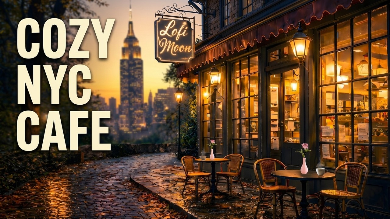 Lofi Cafe Jazz 🌙 Smooth Beats to Chill .study and   Relax