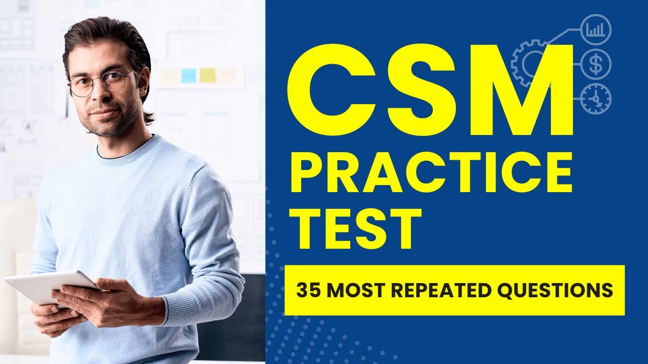 Certified Scrum Master Exam   CSM Practice Test & Study Guide 35 Most Repeated Questions