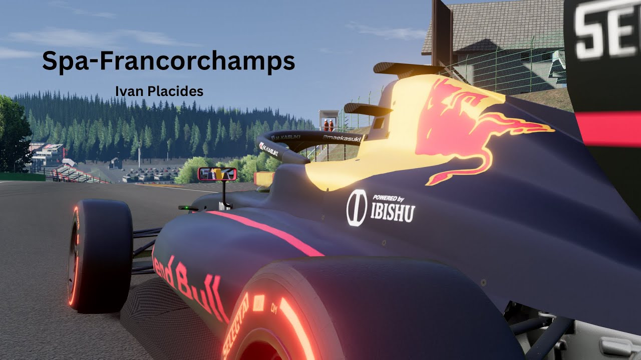Lap around Spa-Francorchamps in an F3 car (Beamng.drive)