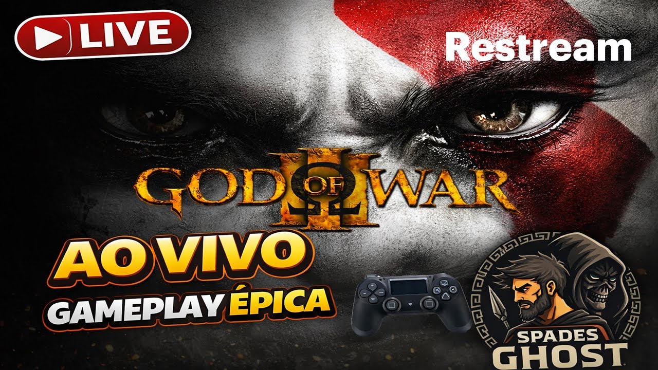 God of War 3 (PS4) até Zerar  - Modo Hard