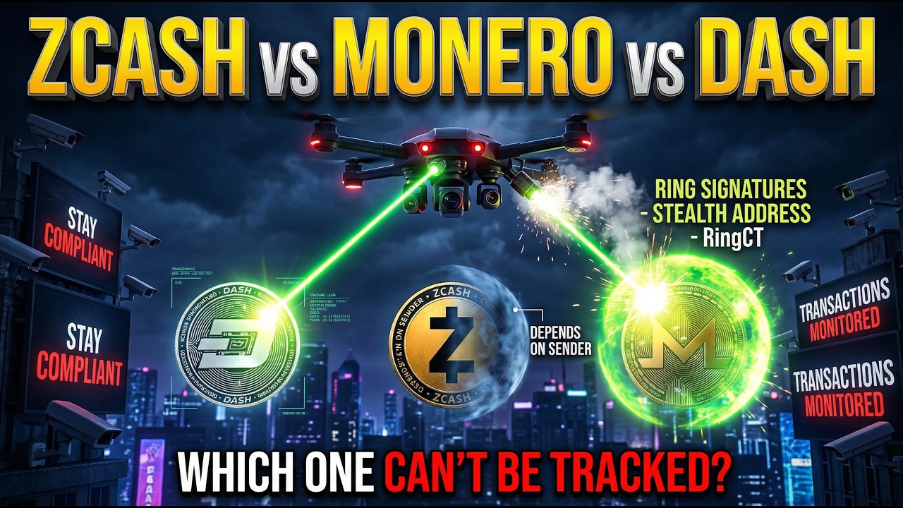Zcash против Monero против Dash: кто на самом деле защищает ваши деньги?