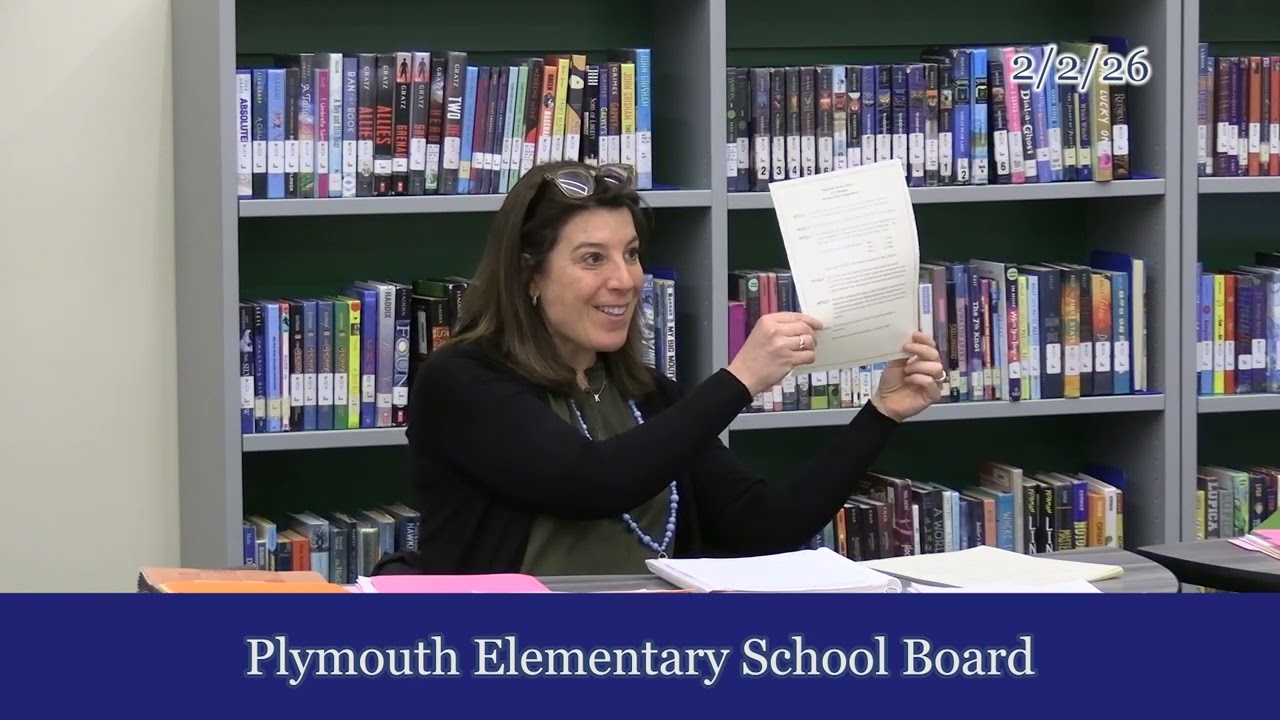 Plymouth Elementary School Board - 2/2/26