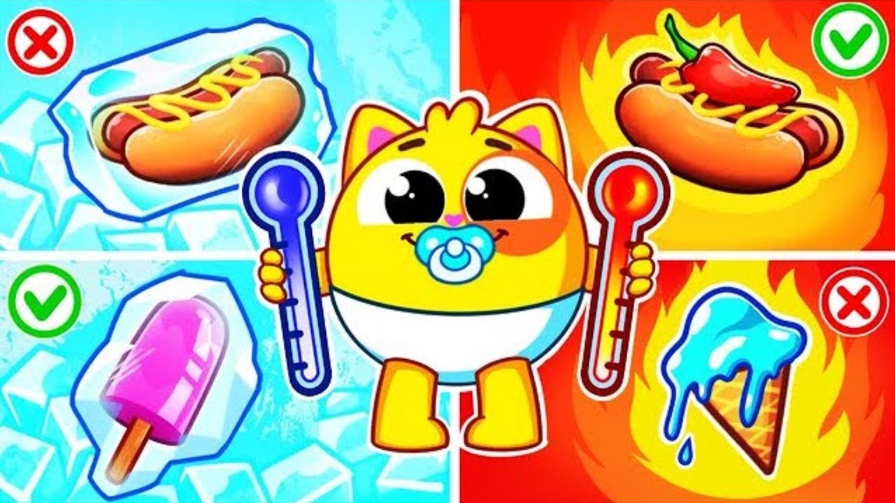 Hot and Cold for Kids | Funny Songs For Kids & Nursery Rhymes by Toddler Zoo Yay!