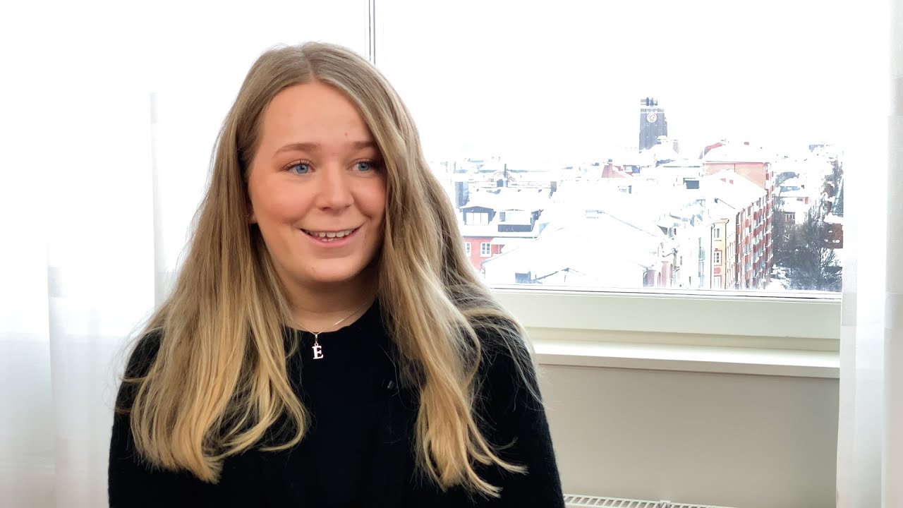 Socionomprogrammet - träffa studenten Emily