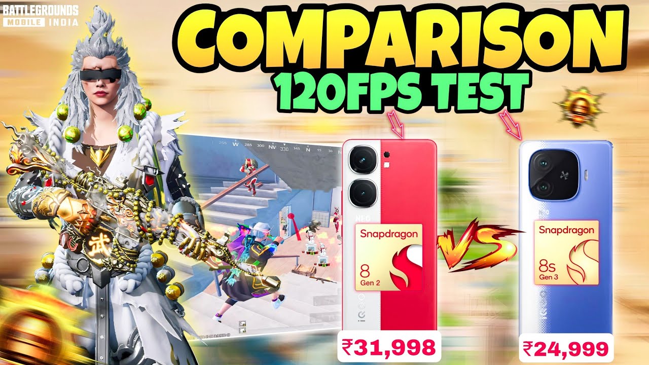 🔥iQOO Neo 10R vs iQOO Neo 9 Pro: BGMI  Performance & Gameplay Comparison