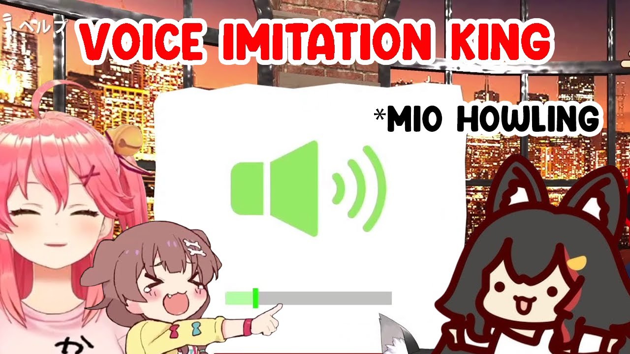 Miko and Korone&rsquo;s Voice Imitation Challenge with a Punishment (Mikkorone 24 Hours)