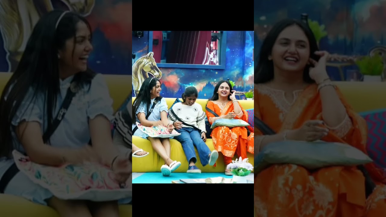 Bhavya gowda family in bigg boss #song ❤🧡