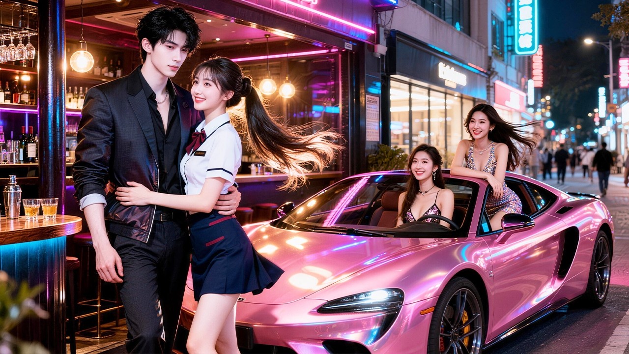 亿万富豪的小女儿，竟在酒吧做服务员，与高冷CEO擦出了爱的火花；两个美丽姐姐出面阻止：“必须通过我们的18道考验！”#精彩短劇 #短劇全集 #甜寵
