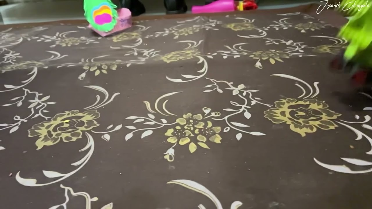 Baby toy tractor video at home made with VN editor