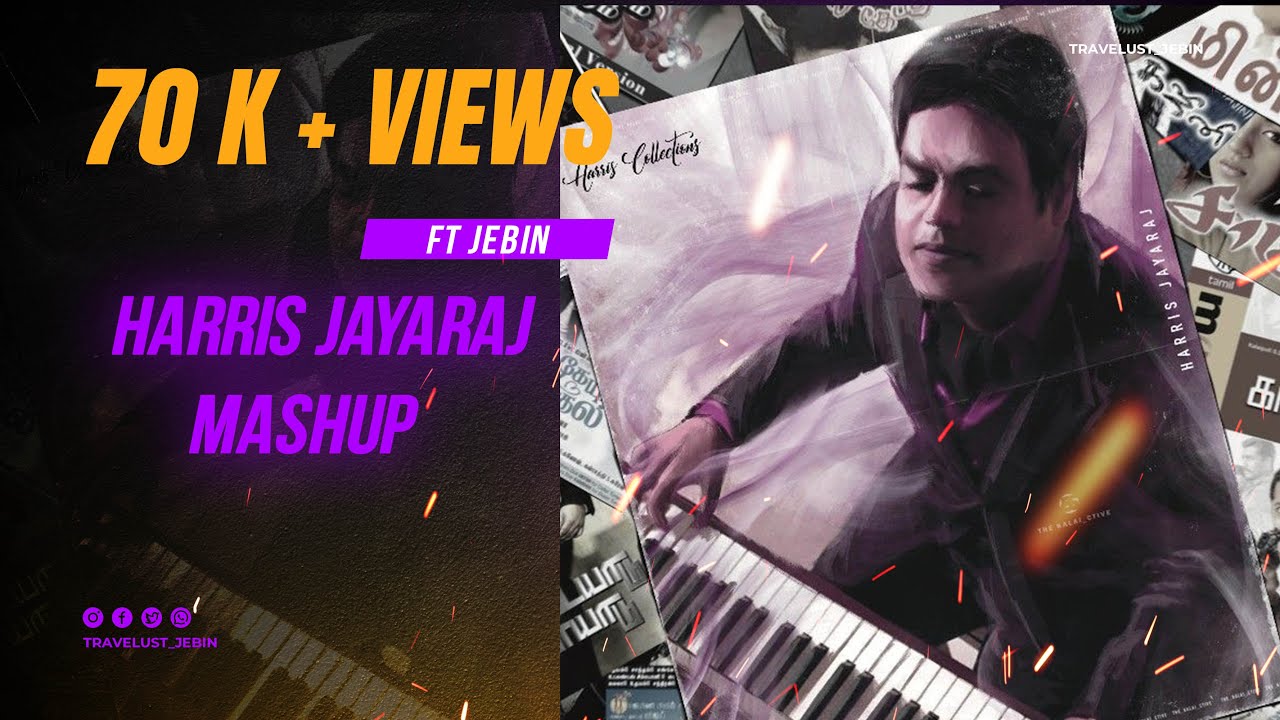Harris Jayaraj Ultimate Relaxing Remix | Vibe Music for Study, Work, Chill