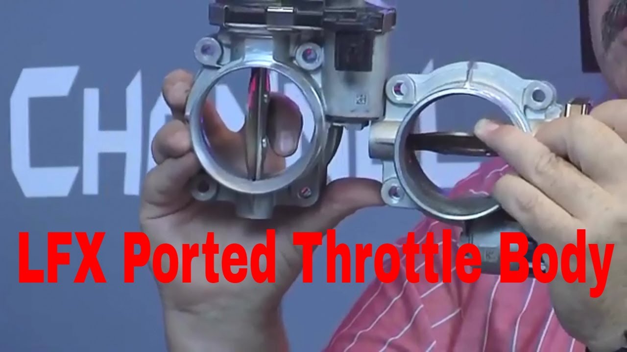 Chevy V6 LFX Ported Throttle body install, Tracy Lewis Proformance Product review