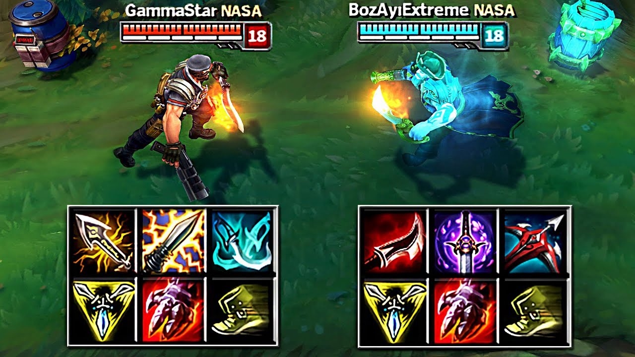 CRIT GANGPLANK VS LETHALITY GANGPLANK FULL BUILD FIGHTS & Best Moments!