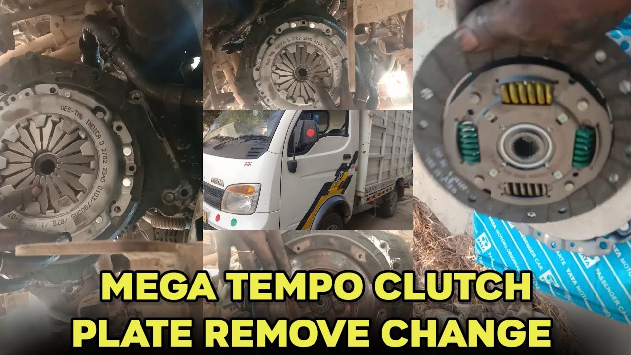 Mega Tampo ka Clutch plate Kese Dallte  Full Video All  /मेघा टैंपू bs6 का क्लच प्लेट कैसे डालते हैं