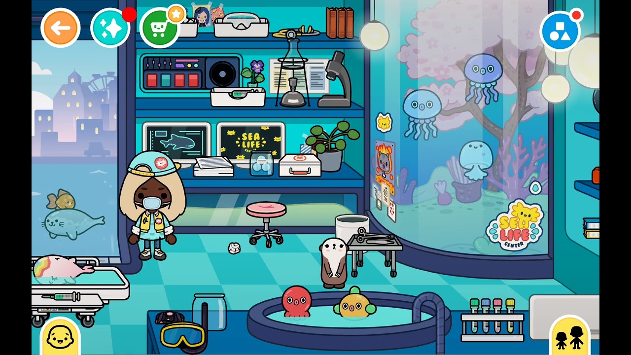 PLAYING TOCA BOCA - TOCA WORLD